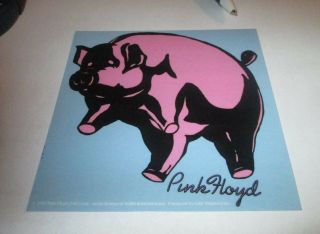 Pink Floyd Sticker 2009 Vintage Oop Rare Collectible