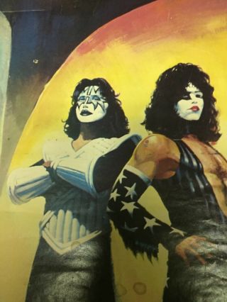 KISS - Vintage Love Gun Poster - 1977 - Poor 2