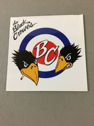 The Black Crowes Promo Decal Sticker Sho 