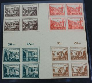 Ckstamps: Germany Stamps Scott 16nb1 - 16nb4 Lh Og 1 Thin 2 Pinhole Crease