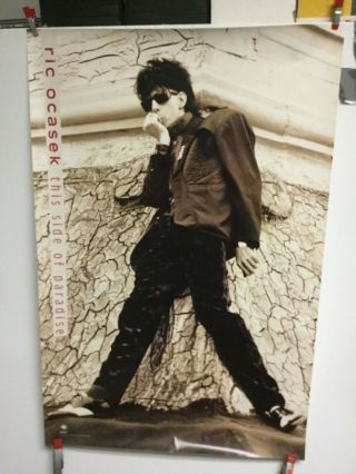 Ric Ocasek “this Side Of Paradise” Promo Poster.
