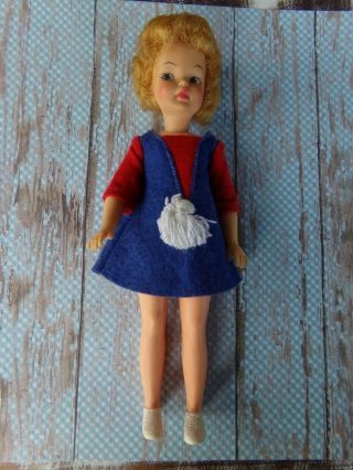 Vintage Ideal Tammy Family Blonde Pepper Doll G - - 9 - W - 2 High Coloring