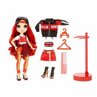 Rainbow Surprise Rainbow High Ruby Anderson – Red Fashion Doll With 2 Outfits