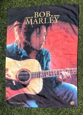 Vintage 90s Bob Marley Banner 1996