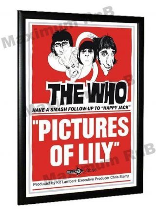 The Who Pictures Of Lily Promo Poster 1967