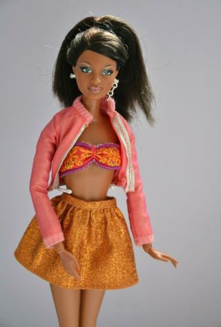 S.  I.  S.  So In Style Barbie Grace Stylin Hair Aa African American Sis Jacket