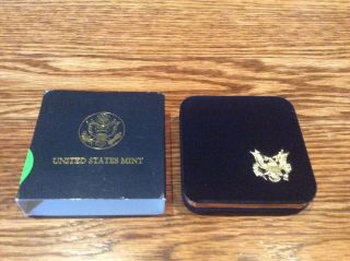 6 U.  S.  Boxes - 1 Oz Gold Box (empty) Ogp Only No Coin