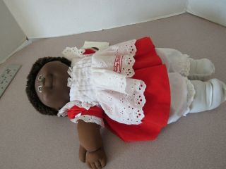 Vtg African American Black Cabbage Patch Kid Outfit (minus Shoes1980 