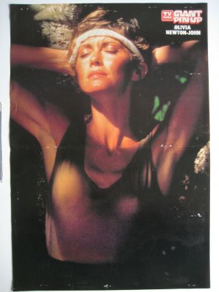 Olivia Newton John Tv Week Poster From The 1980 