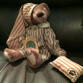 Boyds Bears Retired Qvc Exclusive Bear In Pj 