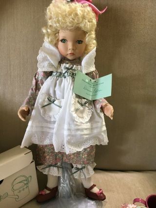 Mary Mary Quite Contrary Dianna Effner Edwin N Knowles Porcelain Doll