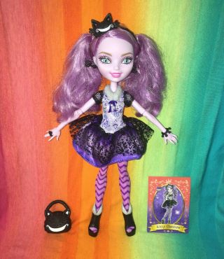 Ever After High Doll - - - - Kitty Cheshire 1st Chapter Wonderland (1)