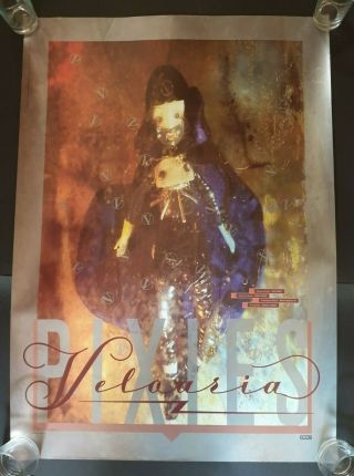 Pixies Velouria - 4ad 1990 Promo Poster 59 X 42 Cm - Vaughn Oliver & Chris Bigg