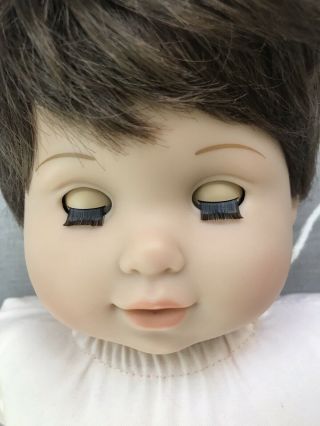 American Girl Bitty Baby Twin Doll Brown Hair Eyes Light Skin Boy 3