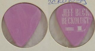 Jeff Beck - Old Jeff Beck Beckology Promo Guitar Pick