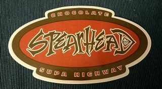 Rare Vtg Michael Franti & Spearhead " Chocolate Supa Highway " Promo Sticker 1996