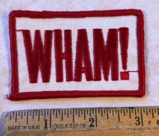 Vintage Wham George Michael Embroidered Patch Music Iron On