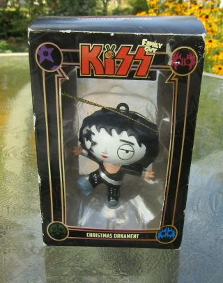 2014 Live Nation Kiss Family Guy Stewie Christmas Ornament In Rough Box