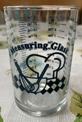 Anchor Hocking Measuring Glass Cup Vintage 5 Ounce