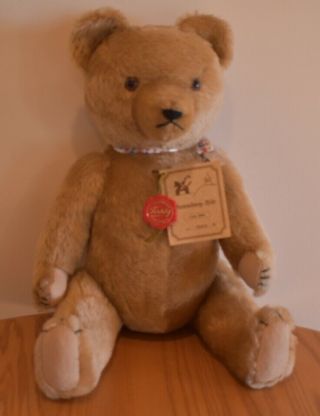 19 " German Hermann Sonneberg - Bar Le Teddy Bear 672/4000 Growler 12250 0