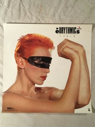 Eurythmics 1983 Promo Poster Touch Annie Lennox