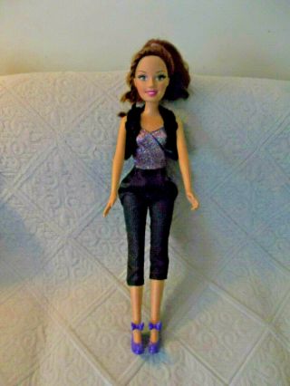 Mattel 2013 Just Play My Size Barbie Brown Hair & Eyes 28 " Doll In Cute Outfit