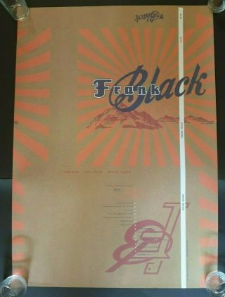 Frank Black - 4ad 1993 Promo Poster - 59 X 42 Cm By Vaughn Oliver & Chris Bigg