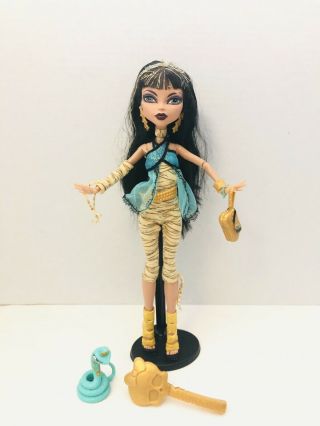 Monster High Cleo De Nile First Wave Doll 2008 - Freeship
