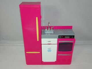 2010 Barbie Doll Malibu Dreamhouse - Kitchen Assembly Replacement Furniture