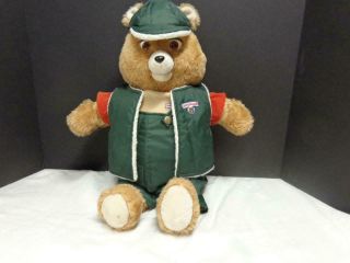 Vintage Teddy Ruxpin Talking Bear 1985.  And.  Wow