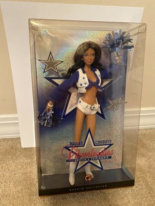 Dallas Cowboys Cheerleader Barbie Doll Brunette 2006 Collectible Rare Nib