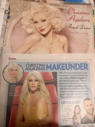 45,  Christina Aguilera Clippings 2