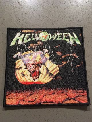 Helloween Woven Patch Keeper Of The Seven Keys Blind Guardian Fates Warning