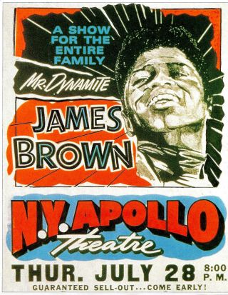 James Brown Poster,  Soul Music,  Mod,  Funk.