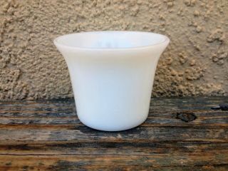 COLLECTIBLE OVEN WARE FIRE KING VINTAGE MILK GLASS SMALL CUP / RAMEKIN/ VOTIVE 3
