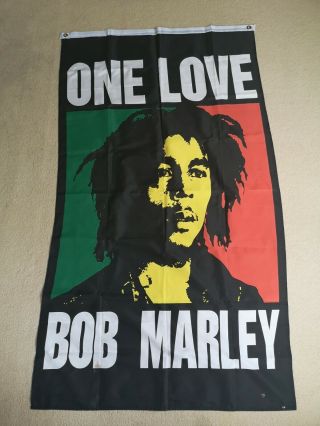 Bob Marley One Love Rastafarian Banner 5 