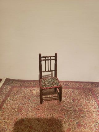 Dollhouse Miniature Artisan Shaker Chair