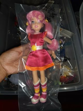 Rare 2009 Rainbow Brite Doll 25th Anniversary Tickled Pink