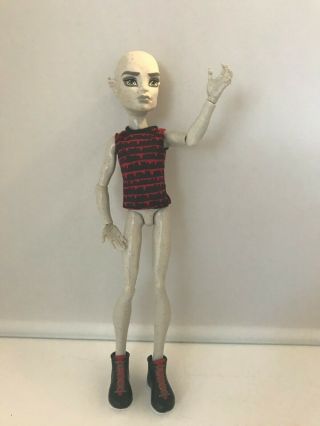 Monster High " Create A Monster " Gargoyle Boy Doll With Shirt Shoes Cam