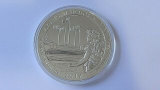 2019 5 Oz Silver America The American Memorial Park Us Coin