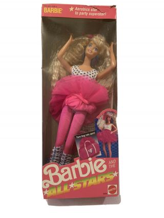 1989 Barbie And The All Stars 9099 " Aerobics Star "