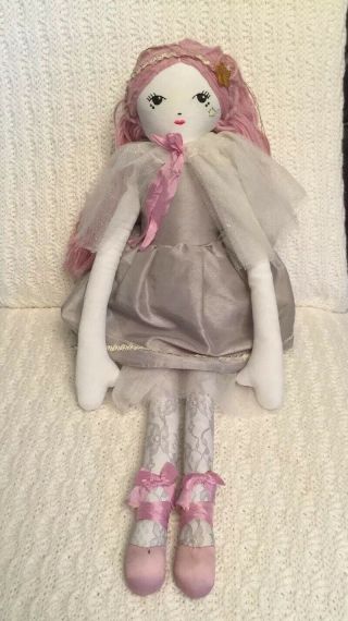 Pottery Barn Kids Designer Doll Willow Rare And Hard To Find