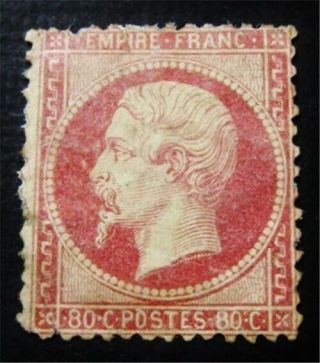 Nystamps France Stamp 28 Og H $1300 Appears