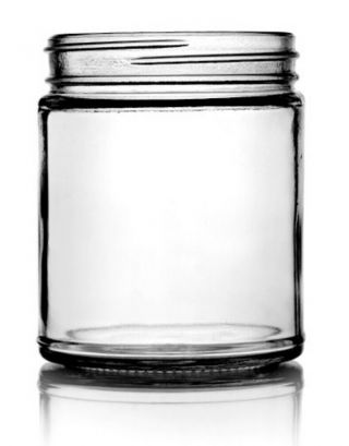 9oz Straight Sided Jar With A 70/400 - 12 Pack