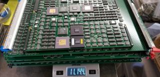 5 Processor Boards,  As Scrap For Gold Recovery 11 Lbs 14.  4 Oz