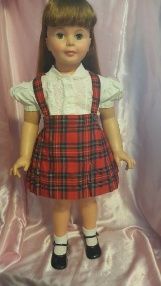 Vintage 2 Pc Skirt Blouse 4 Ideal Patti Playpal Fits 35” Doll " No Doll "