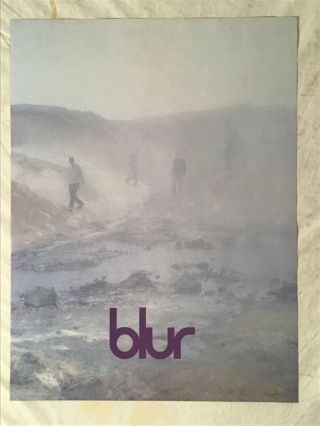 Blur Two - Sided Matte Promo Poster 1997 2