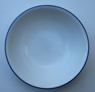 Corelle True Blue 18 - Oz Soup Cereal Bowl 6 1/4 " Navy Blue Rim