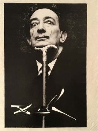 Salvador Dali 2000 Poster Wizard And Genius Switzerland.