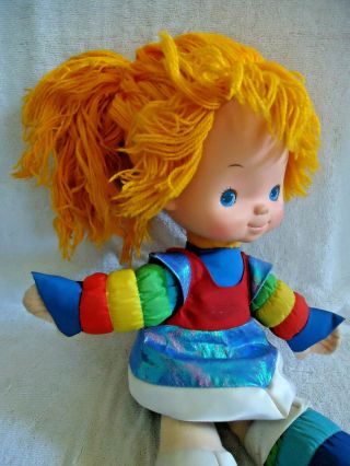 Doll,  Rainbow Brite Vintage 1983 Hallmark Rainbow Brite Doll 19 Inches